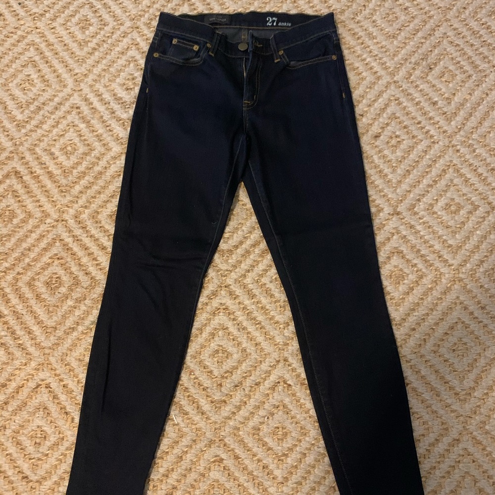 J crew toothpick ankle jean size 27